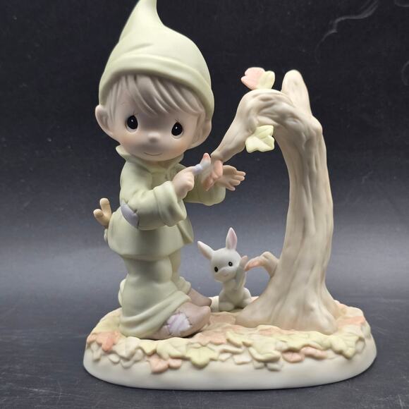 Precious Moments 1996 Color Your World with Thanksgiving Fall Autumn Elf - Picture 7 of 9